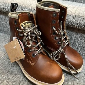 Dr. Martens Steel Toe Womens 7 Mens 5